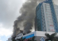Cháy tòa nhà cao nhất Hà Tĩnh, một người tử vong