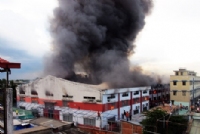 Toàn cảnh vụ cháy kinh hoàng trong Khu công nghiệp Sóng Thần