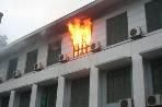 Lửa bốc cháy tại Tổng Công ty Dược Việt Nam 